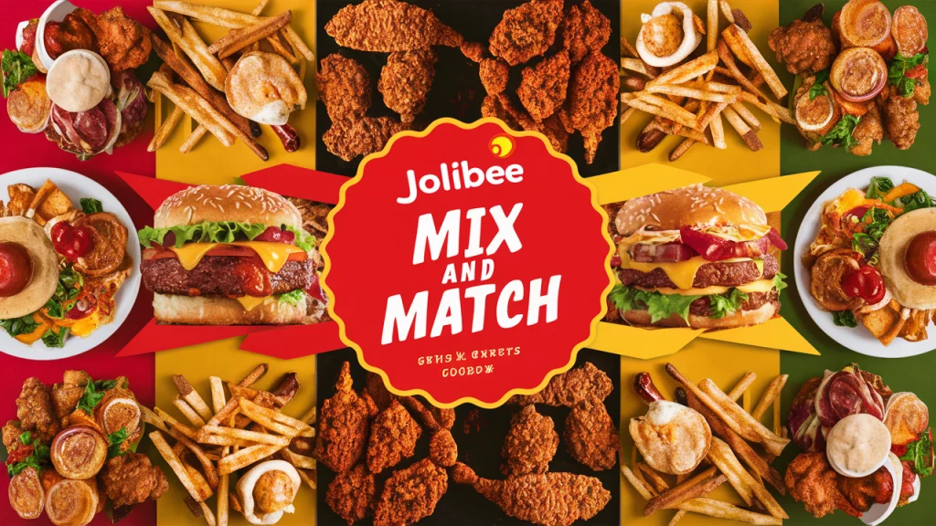 Mix and Match Jollibee Delivery